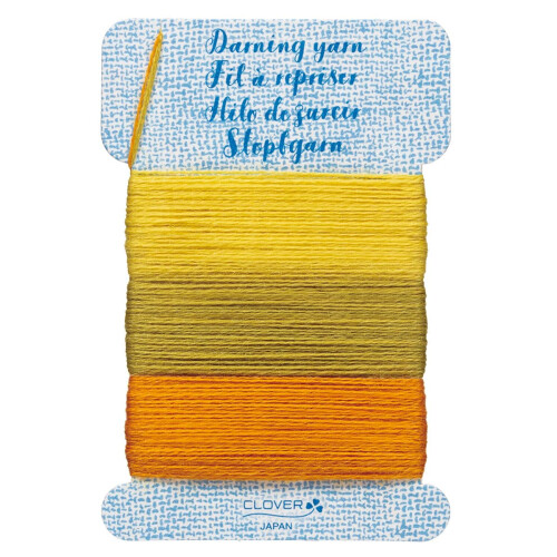 Clover Darning Yarn Yellow