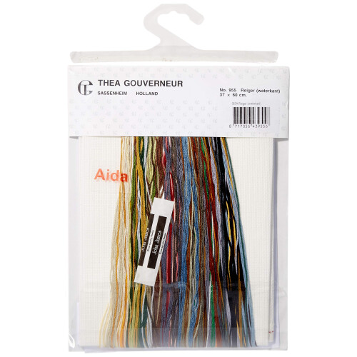 Thea Gouverneur Cross Stitch Kit, Multi-Colour, 37x60cm
