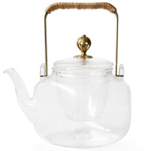 PAYNAN Glass Teapot Tea Infuser Heat Resistant Glass Teapot Puer Tea Kettle Creative Tea Set