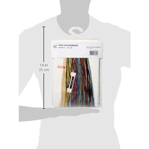 Thea Gouverneur Cross Stitch Kit, Multi-Colour, 37x60cm 2