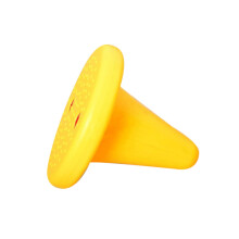Children's Single Foot Balance Stool Flexible Plastic Seating Chair Classroom Core Trainer Sensory Training Device Yellow