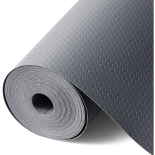 Shelf Liners for Kitchen Cabinet Waterproof Drawer Liner Non Adhesive EVA Material Cupboard Mat Refrigerator Mats Fridge Liner for Desks Gray Liner 1