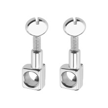 2PCS Stainless Steel Needle Clamps #TA11034000 Compatible with Singer Sewing Machine Replacement Accessories For Rotating Handle Needle Clamps