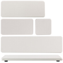 NiuYichee Set of 4 Water Absorbent Diatomite Coasters, Diatomaceous Earth Sink Tray, Water Absorbing Stone in The Modern Home Kitchen and Bathroom…