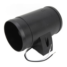 JTLB Ventilation Inline Duct Fan 12V 5 Blade High Air Flow Quiet Operation Exhaust Fan for RV Boat Yacht 3in