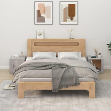 ADWOA Bedside Cabinets 2 pcs Grey Sonoma 50x39x47 cm,Bedroom Bedside Cabinet,Storage Nightstand Side Table