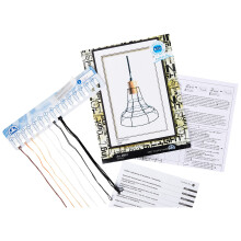 RTO M801 Loft Style Cross Stitch Kit, Cotton, Multi-Colour, 9.5 x 17.5 cm