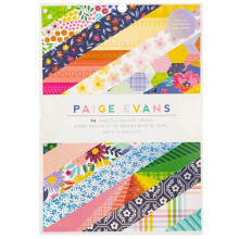 American Crafts Single-Sided Paper Pad 6"X8" 36/Pkg-Paige Evans Blooming Wild