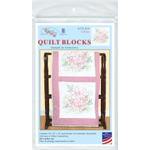 Jack Dempsey Needle Art Quilt Blocks, 50/50 Cotton/Poly, Multicolor