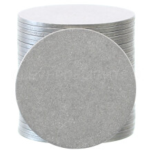 CleverDelights 1.5" Round Stamping Blanks - 10 Pack - 14GA (.063") Aluminum Discs Tags