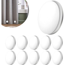 4 Pcs Magnetic Shower Curtain Magnets Weights Drapery Weights, Waterproof Heavy Duty Curtain Liners Weights Bottom, Bathroom Curtain Weight Clips, Sh