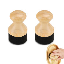 YAFIYGI Cutting Board Oil Applicator Set Food Grade Mineral Board Natural Bamboo Wax Applicator Kit for Cutting Boards Kitchen Countertops Wooden Spa