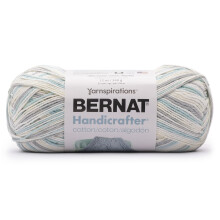 Bernat Handicrafter Cotton Yarn 340g - Ombres-Blended Bubble White