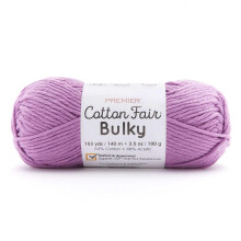 Premier Yarns Cotton Fair Bulky Yarn - Solid-Orchid