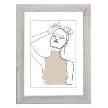 Copenhagen Wooden Frame 13 x 18 cm Taupe