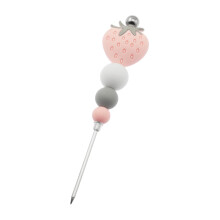 yyangz Stainless Steel Cookie Frosting Needle Cartoon Silicone Beaded Fondant Cookie Exhaust Needle For Frosting Stirring Cookie Fondant Cake Exhaust