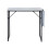 Well Home Desk with Document Holder in Off-White H.74 cm 6