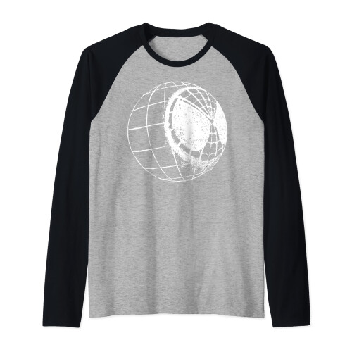 Marvel Spider-Man Far From Home Mask Globe Stencil Raglan Baseball Tee