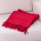NOVICA Throw Blanket, Red 2