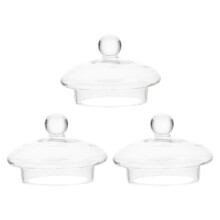 Housoutil Teapot Lids Replacement Glass Lids Glass Teapot Lid Replacement Lid Teapot Strainer Covers - Drink Dispenser for Celebrations - Tea Kettle
