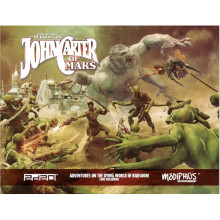 John Carter of Mars - Adventures on the Dying World of Barsoom RPG - Landscape Art Location Deck - Board Game