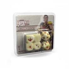 John Carter of Mars RPG: Helium Dice Set - Board Game