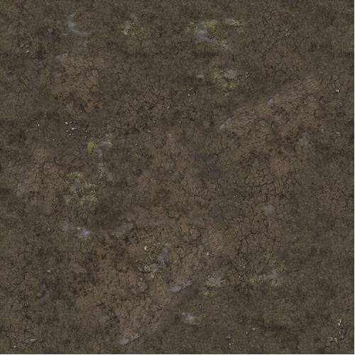 Muddy Streets Gaming Mat 3x3 - Board Game