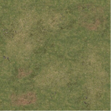 Grassy Fields Gaming Mat 2x2 v.1