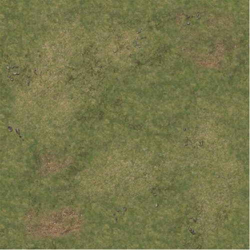 Grassy Fields Gaming Mat 2x2 v.1