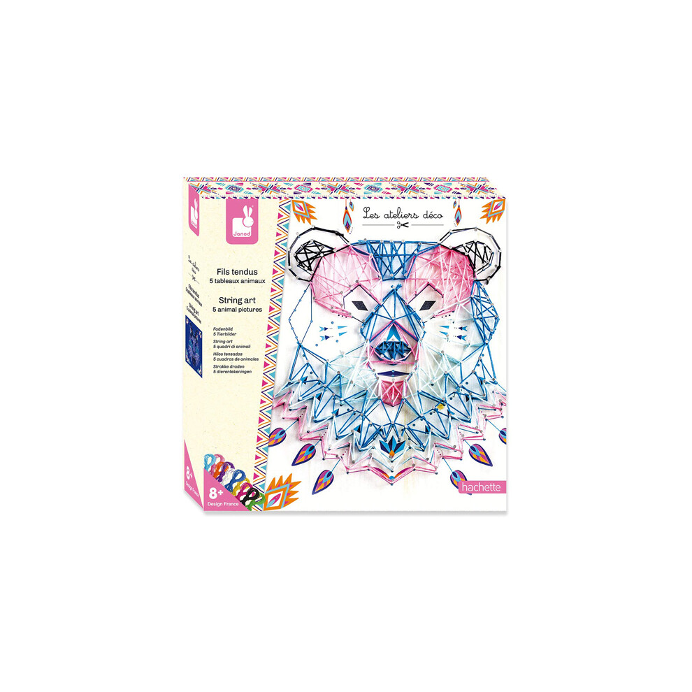 Photos - Board Game Janod String Art Animal Pictures - Plush Soft Toy