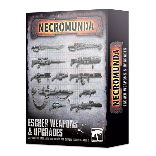 Games Workshop Necromunda: Escher Weapons & Upgrades - Tabletop Miniatures Wargame