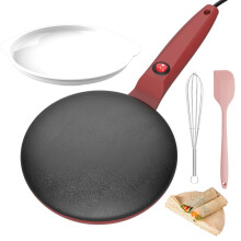 Electric Pancake Maker with NonStick 8 Inch Plate, 15s Instant Cooking, Automatic Thermostat Control