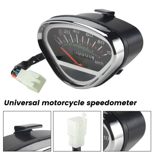 Motorcycle Speedometer 100Km/H Tachometer Odometer Instrument for  DAX 70 2