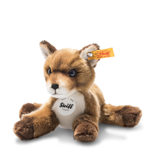 Steiff Foxy baby fox, brown - Plush Soft Toy