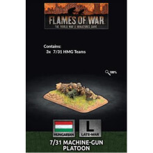 Flame Of War: 7/31 MG Platoon (x3) - Tabletop Miniatures Wargame