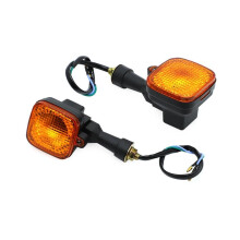 Motorcycle License Plate Light for XL200R 1983 1984, Rear Turn Signal Lights, Front Indicators, Winker Color, 1 Pair