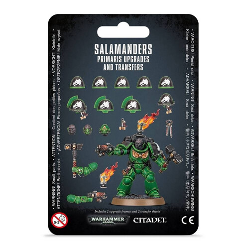 Games Workshop Salamanders: Primaris Upgrades & Transfrs - Tabletop Miniatures Wargame
