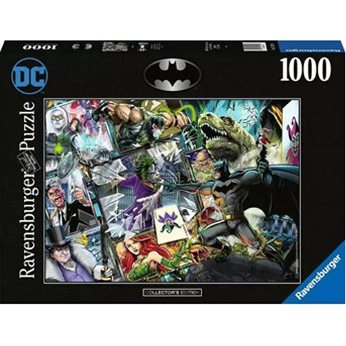 Palapeli - RAVENSBURGER - Batman DC Comics - 1000 kappaletta - Sisätila - Aikuisille