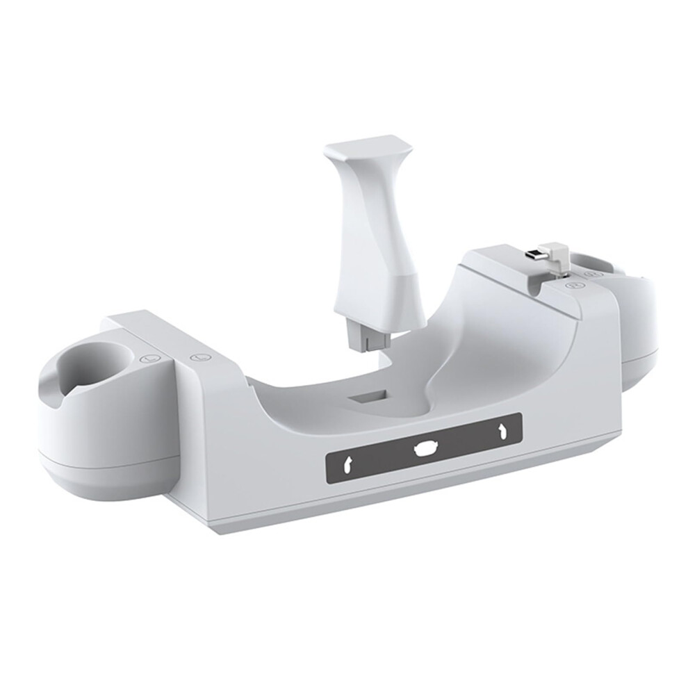Charging Base Vr Headset Dock For Meta Quest 3 With Indicator Storage Rack White/Light 9347817380927