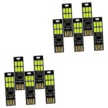 LED Lights 10Pack Touch Lamps Emergency Lanterns Portable Outdoor Hiking Work Lights