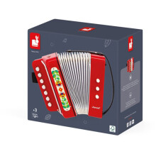 Gioia - Accordeon - Instrument - JANOD - J07654 - Rood - Vanaf 3 jaar