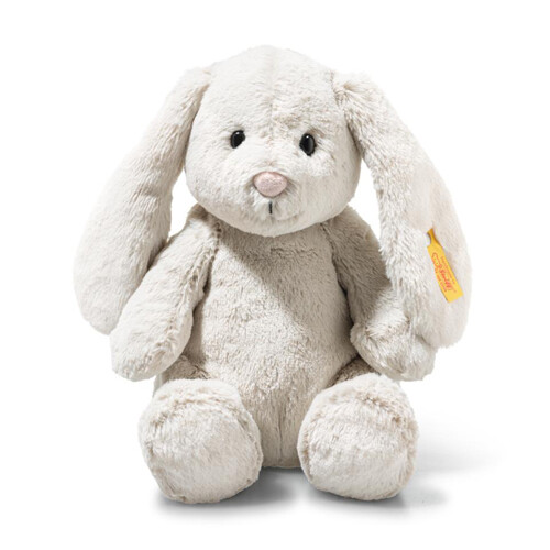 Steiff Light at Night Hoppie rabbit, light grey - Plush Soft Toy