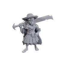 Female Halfling Magus Low-Level: Pathfinder Deep Cuts Unpainted Miniatures (W23) - Board Game