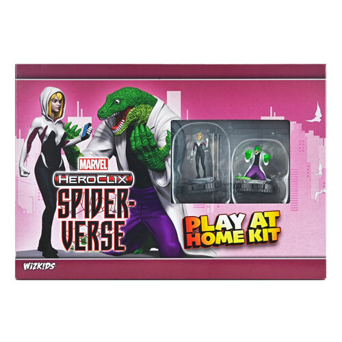 Asmodee Spider-Verse Play at Home Kit: Marvel HeroClix - Board Game