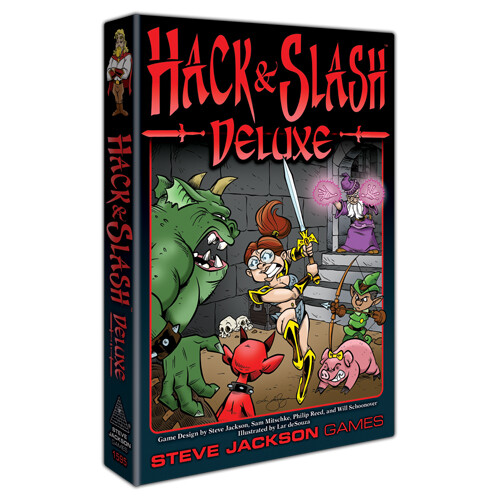 Asmodee Hack & Slash Deluxe - Board Game