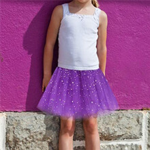 MäDchen Tutu RöCke Star Pailletten Prinzessin Kleider 3 Schichten Ballett Tanz Kleinkind Baby TüLl Tutu Rock,Blau
