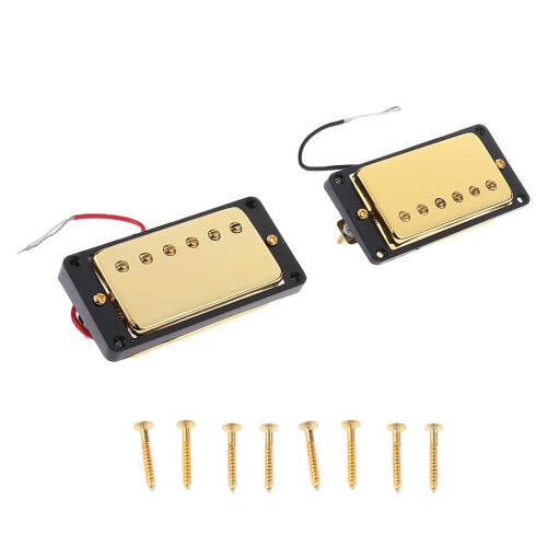 Gold Sealed Humbucker Pickup Set For   Les Paul Guitar 1