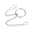 Magic Ring Chain Metal Magic Trick Props Knot 2