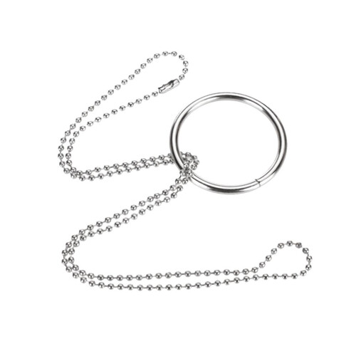 Magic Ring Chain Metal Magic Trick Props Knot 1