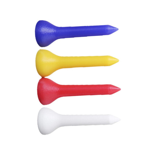 100Pcs 35mm Mixed Color Plastic Golf TEES 2